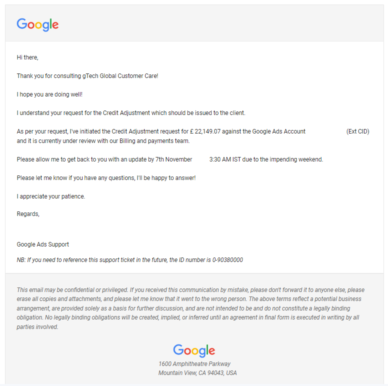 google ads compensation
